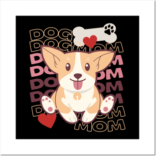 Dog Mom Posters and Art